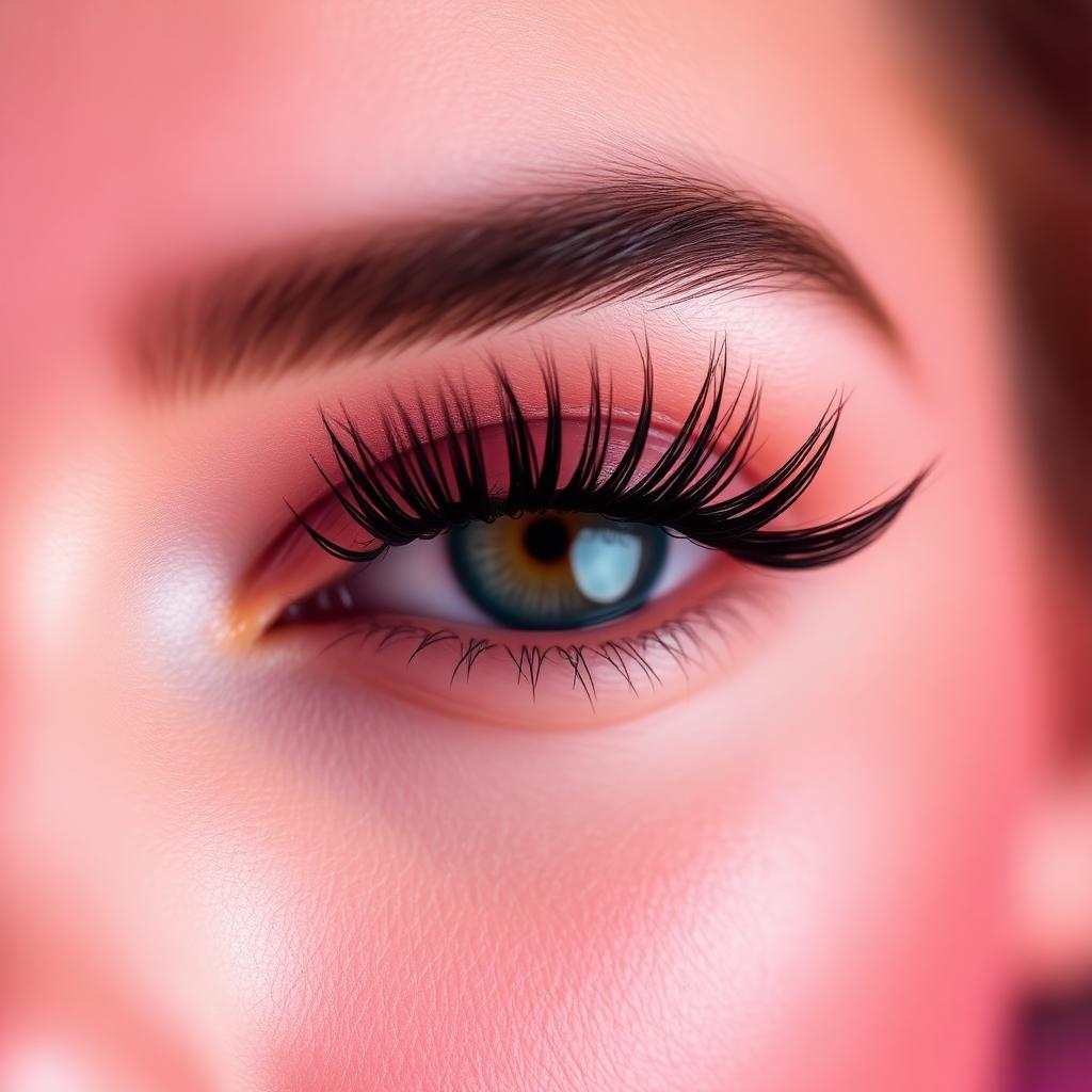 Lash close-up